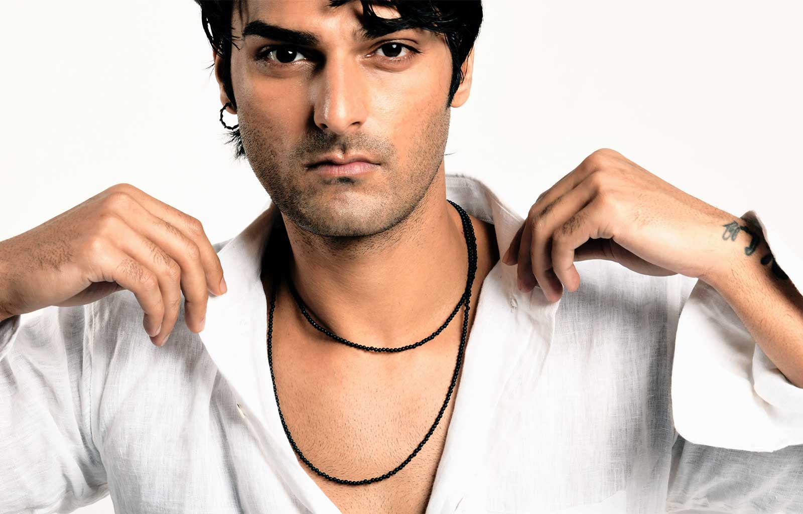 Spinel Gemstones | Richly Black Love Beads | Hand-Ground