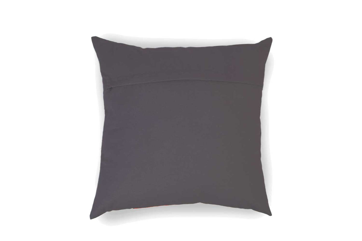 Embroidered Cubist Pillow