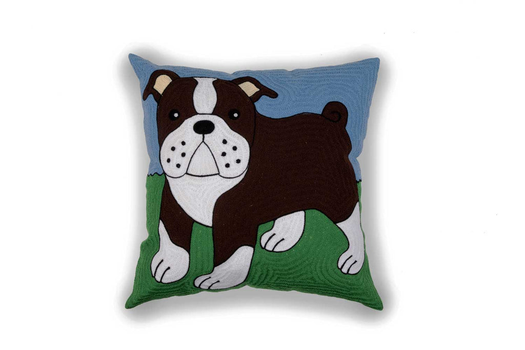 bulldog cushion