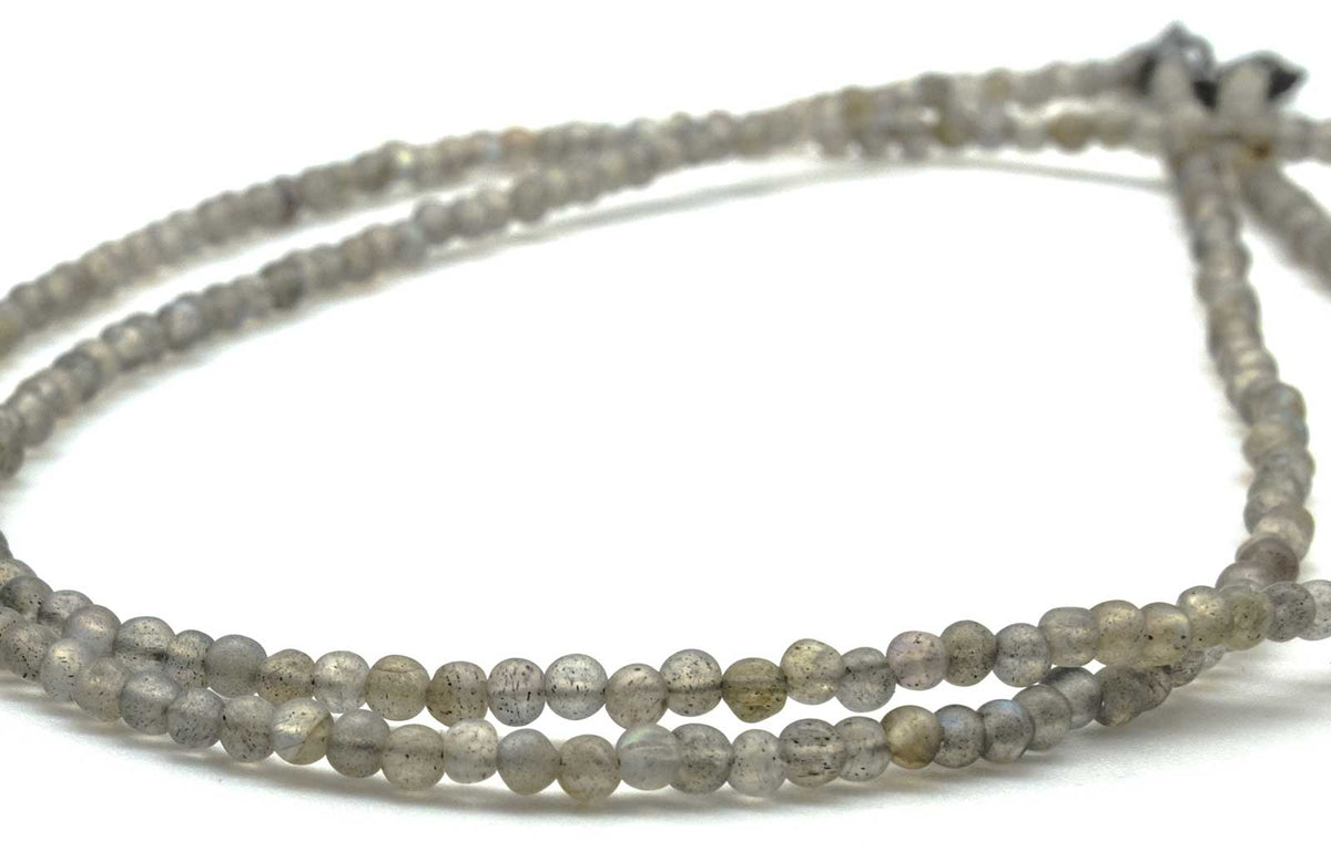 Raw Labradorite Necklace | Handmade | Unpolished Love Beads