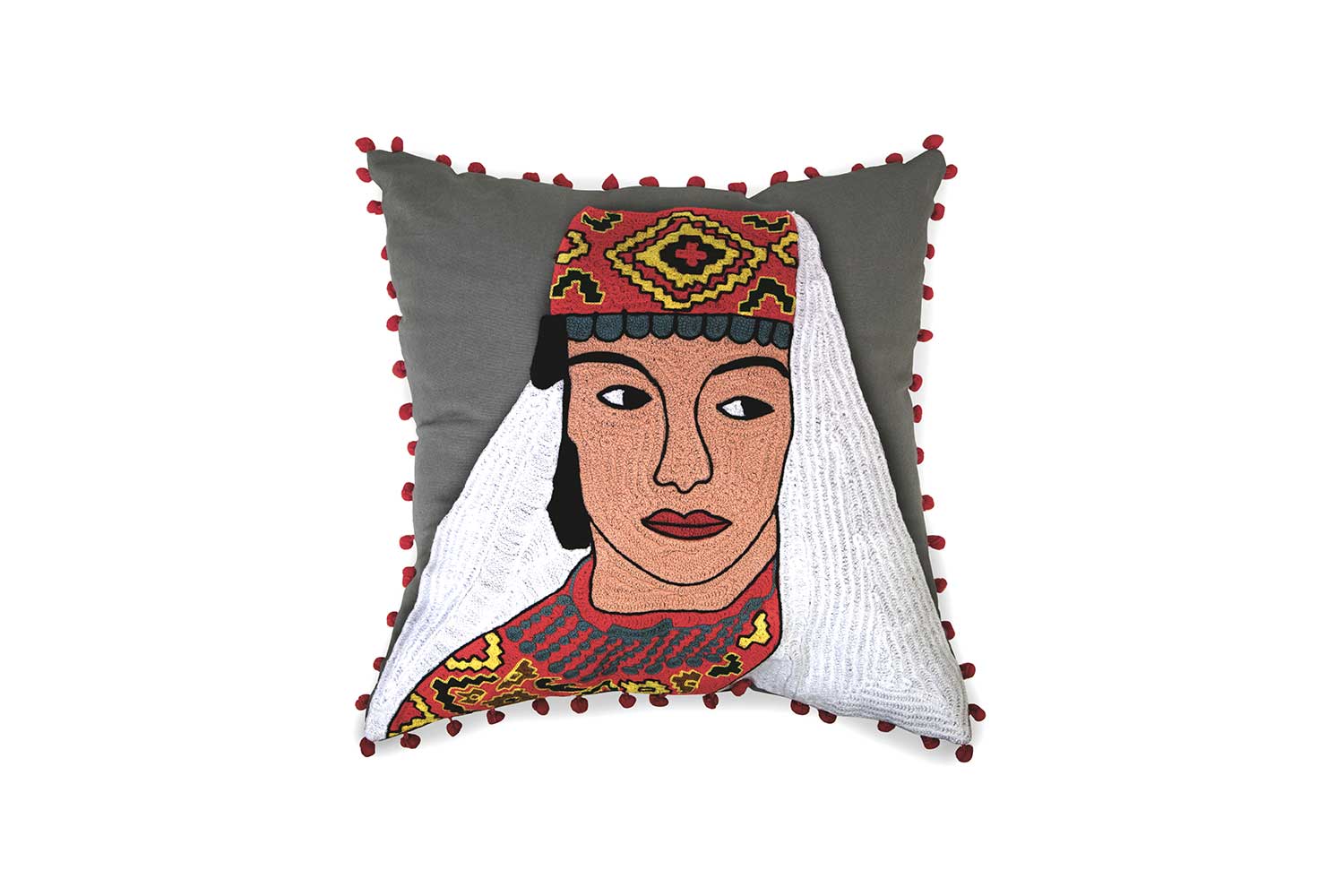 Moroccan Princess Pillow | Hand Embroidered