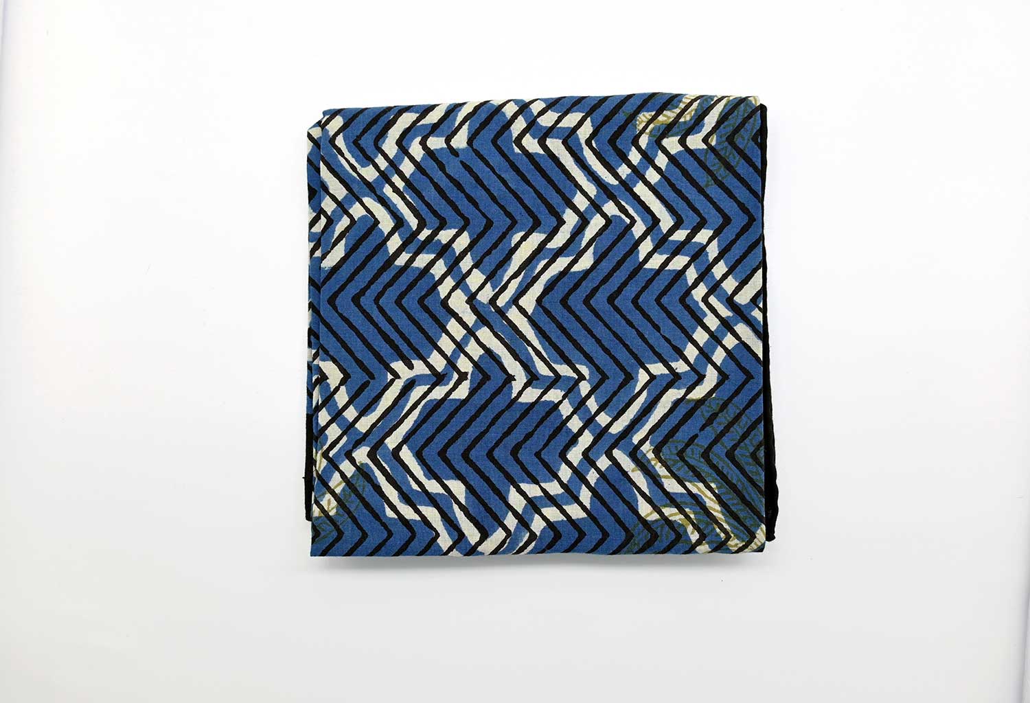 Natural Bandana | Moroccan Design | Hand Block Printed