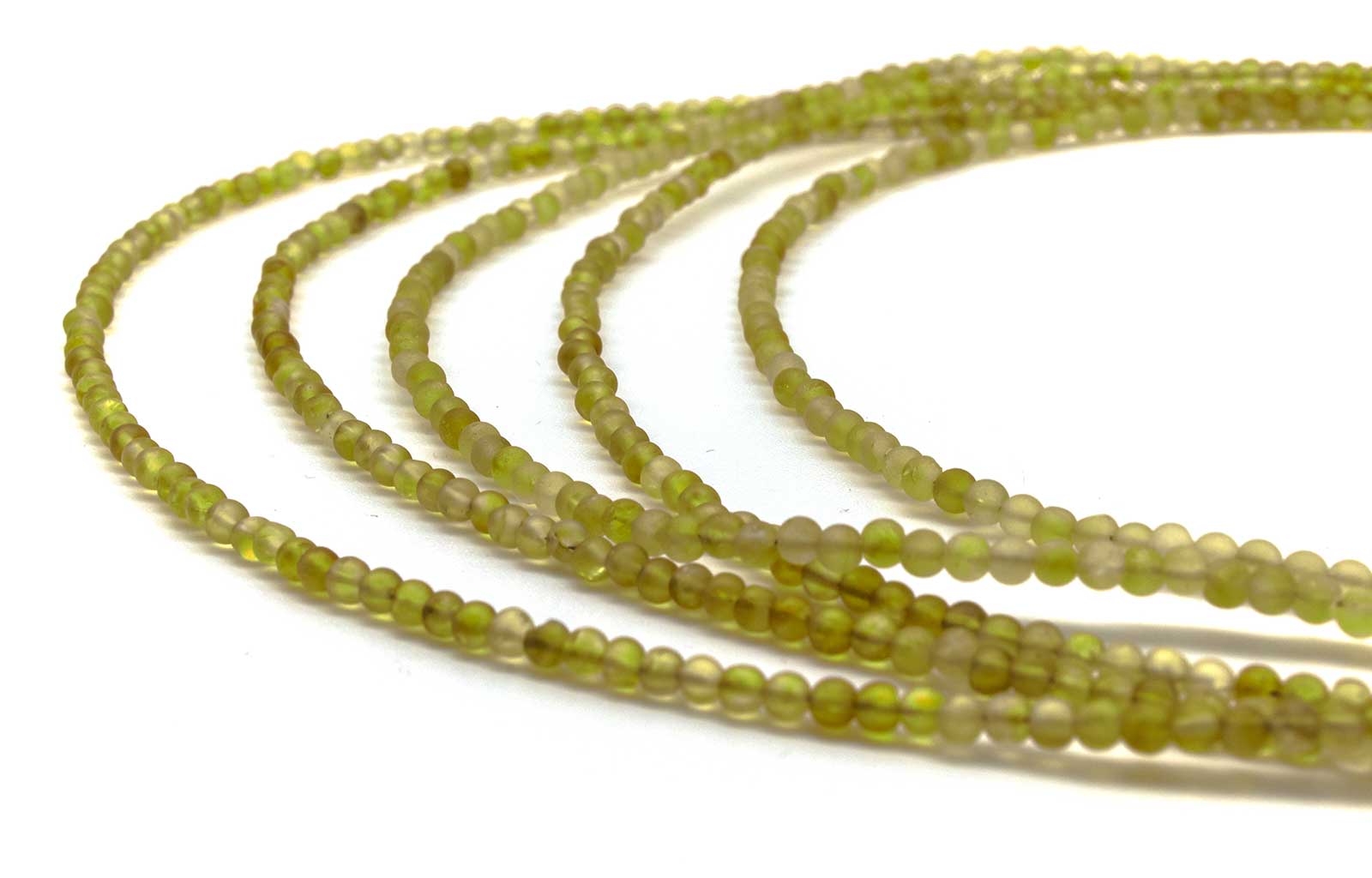 Beaded Necklace. Multistrand.