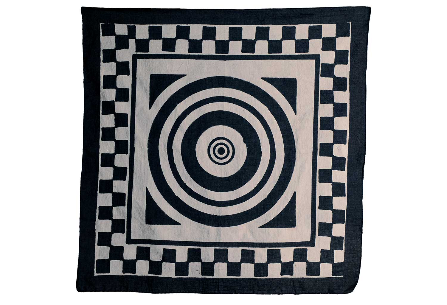 Target Vintage Bandana | Block Printed Kashish Natural Dyes